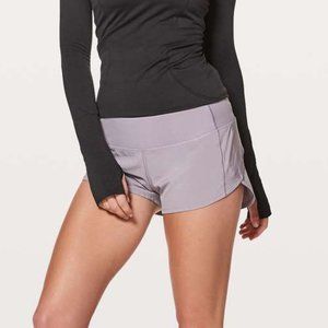 Lululemon Speed Up Short 2.5" Dusty Dawn